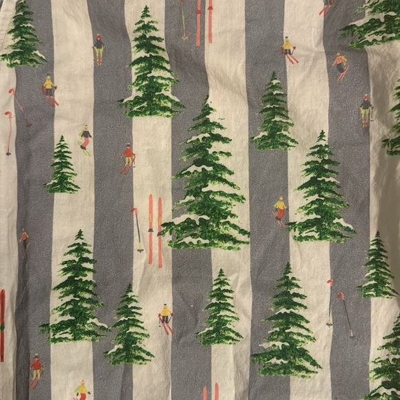 Gray Malin x Sant and Abel Holiday Ski Snow Pajama Pants - Picture 4 of 6